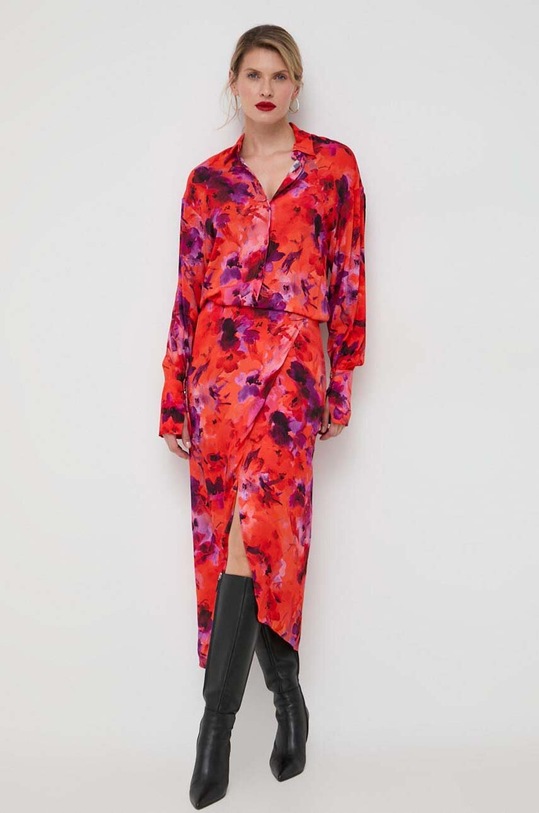 Φόρεμα Patrizia Pepe casual κόκκινο 2A2627.A342