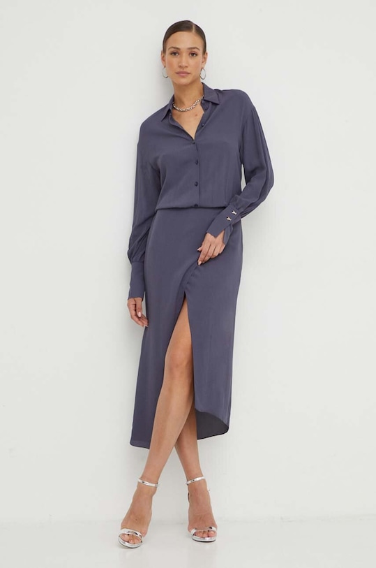 Patrizia Pepe rochie 2A2642.A8I1 bleumarin AW23