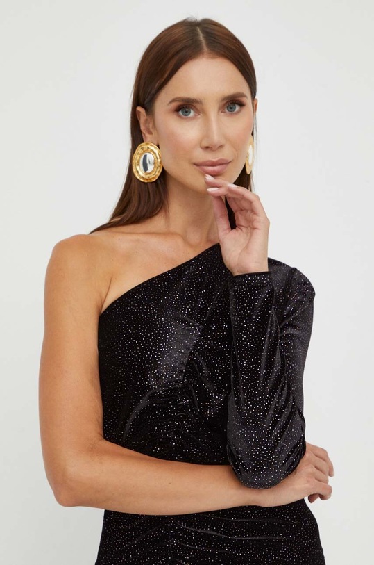 Patrizia Pepe sukienka czarny 2A2652.J162