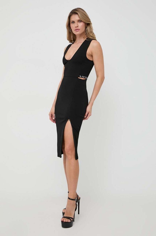 Haljina Patrizia Pepe pletivo crna 2A2664.A1DX