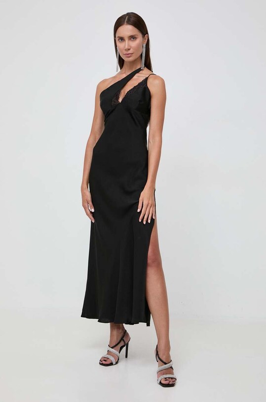 Bardot sukienka z elastanem czarny 58741DB.BLACK