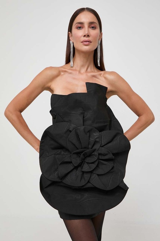 Bardot sukienka tkanina czarny 58929DB.BLACK