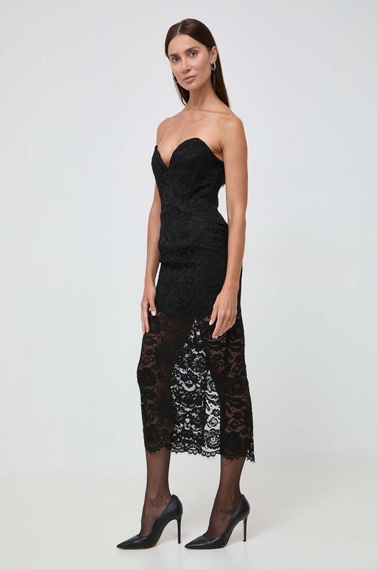 Odzież Bardot sukienka 58939DB.BLACK czarny