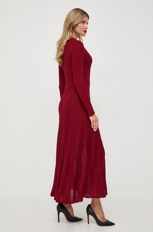 Odzież Bardot sukienka 58878DB.BURGUNDY bordowy