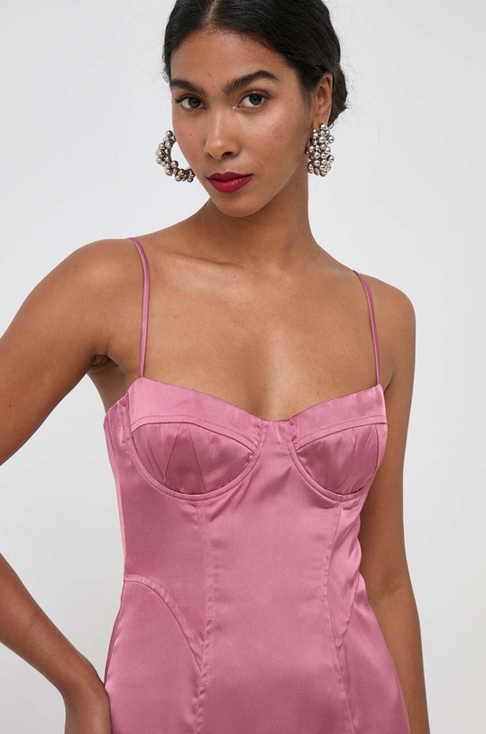 Bardot sukienka różowy 58946DB.MAUVE