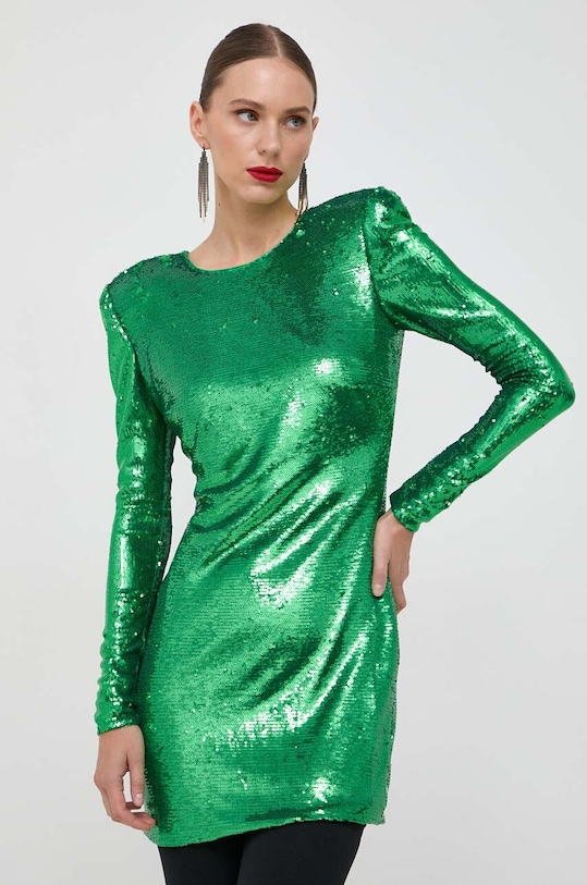 Šaty Bardot jednofarebný zelená 58950DB.BRT.GREEN