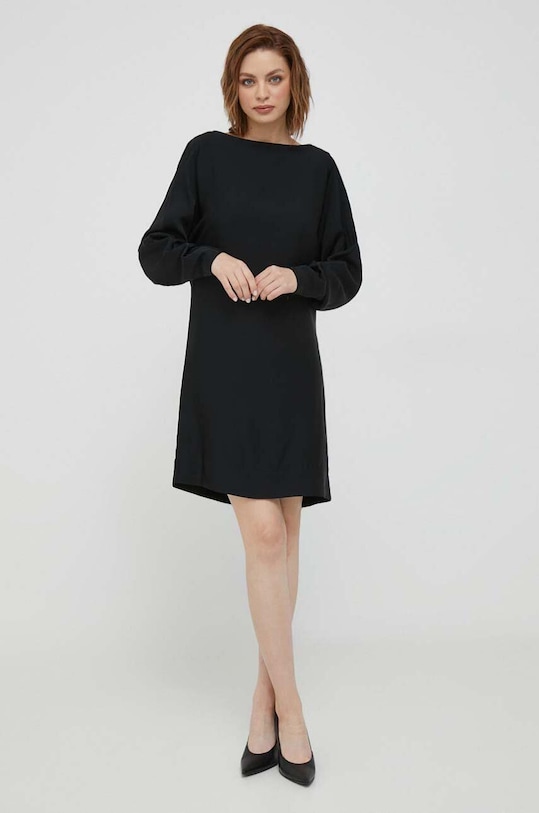 Calvin Klein sukienka K20K206117 czarny AW23