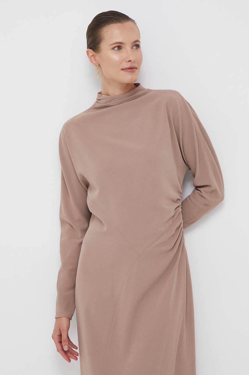 Odzież Calvin Klein sukienka K20K206130 beżowy