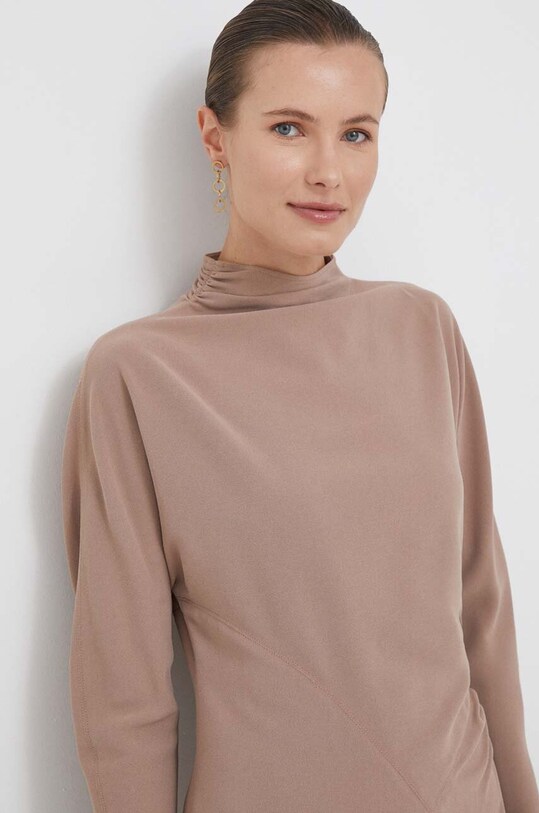 Calvin Klein sukienka beżowy K20K206130