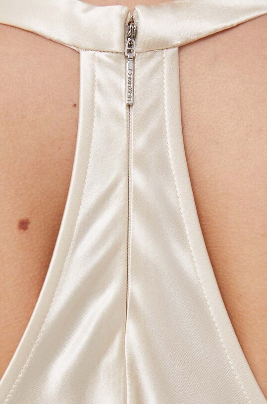 Šaty Calvin Klein K20K206160 béžová