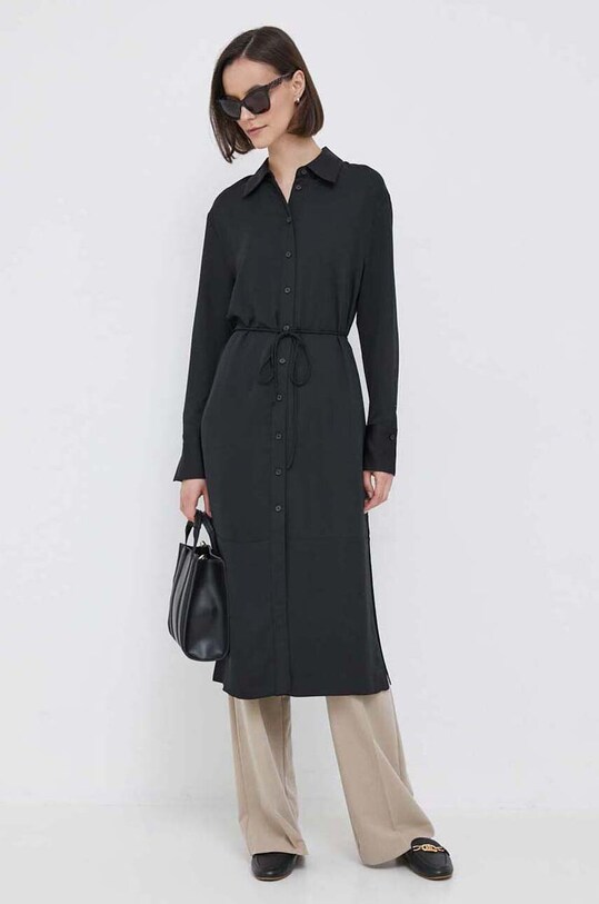 Calvin Klein sukienka K20K206185 czarny AW23
