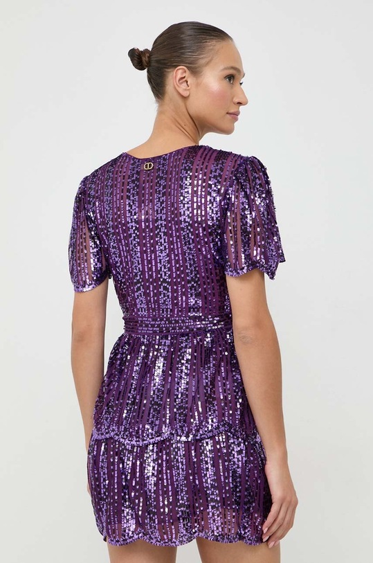 Odzież Twinset sukienka 232TT2050 fioletowy