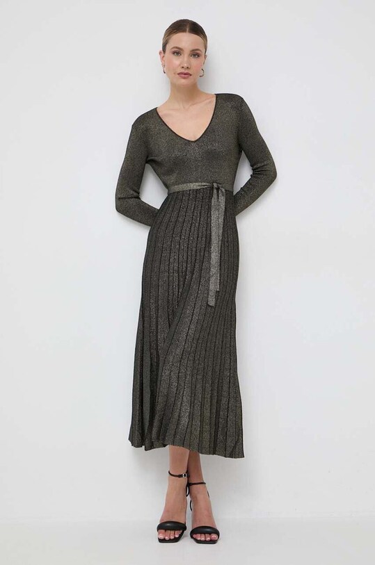 Twinset sukienka czarny 232TT3270