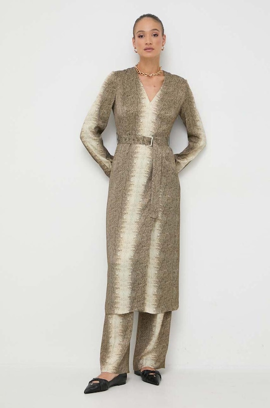 Twinset rochie mini verde 232TT2310