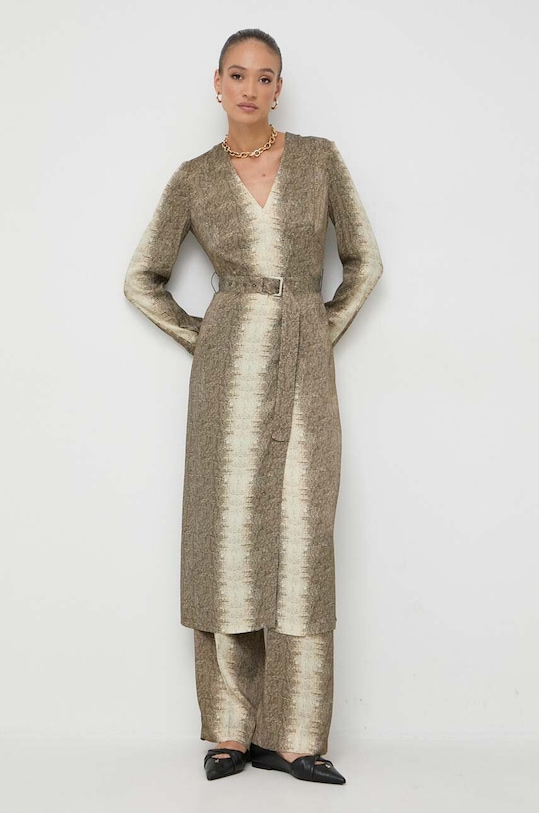 Twinset rochie verde 232TT2310