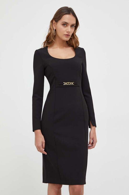 Twinset rochie mini negru 232TT2193