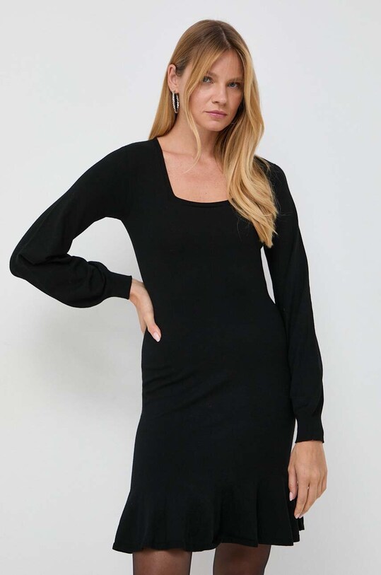 Odzież Twinset sukienka 232TT3061 czarny