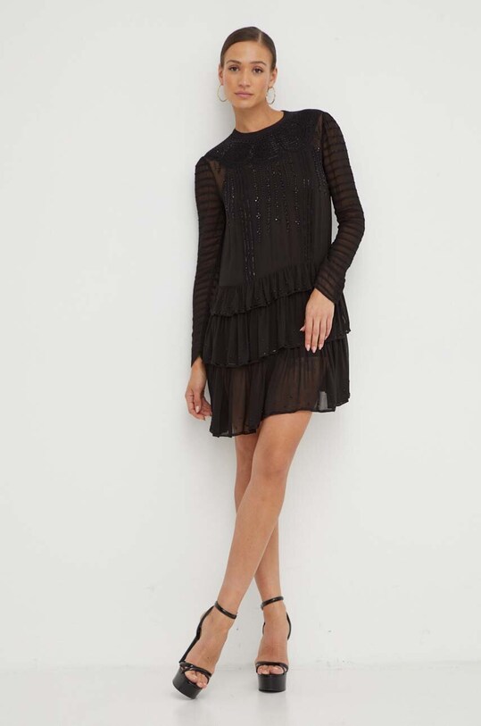 Twinset sukienka 232TT2130 czarny AW23