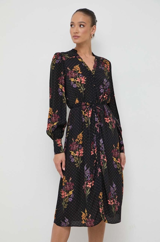 Twinset vestito tessuto nero 232TT2472
