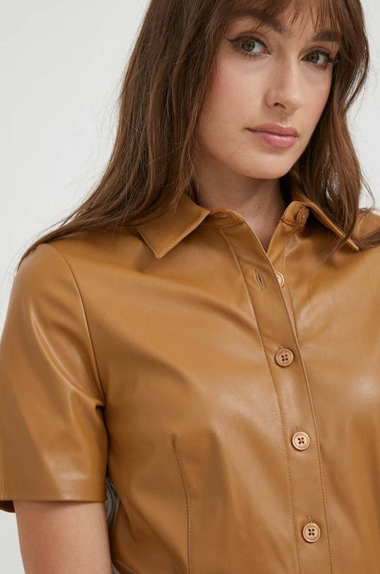 Сукня Dkny DD3D4101 коричневий