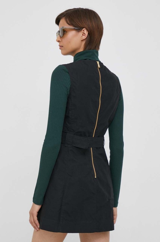 Дрехи Памучна рокля Barbour LDR0679 черен