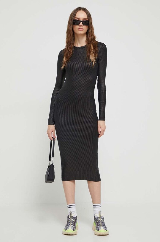 Iceberg rochie midi negru AH03.9012