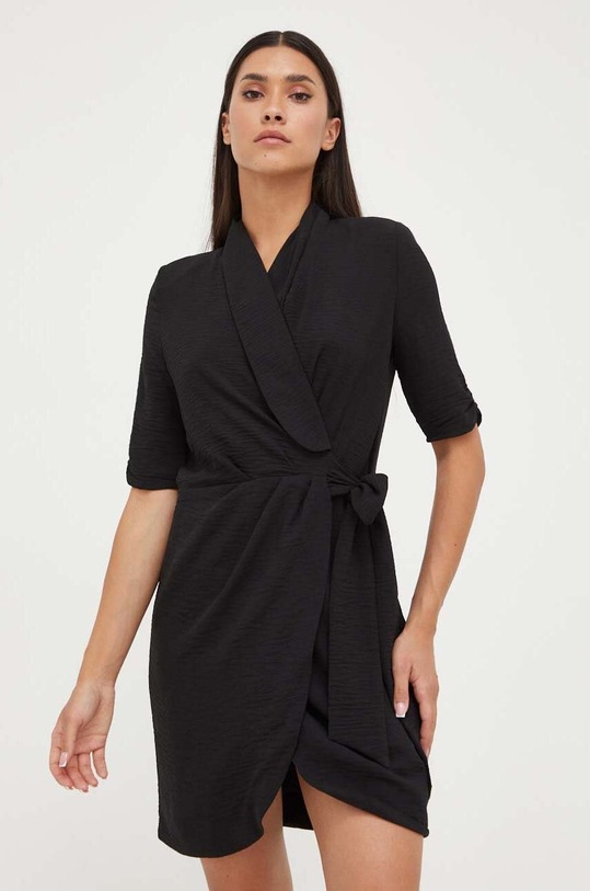 Morgan rochie mini negru RCLIP.F.NOIR