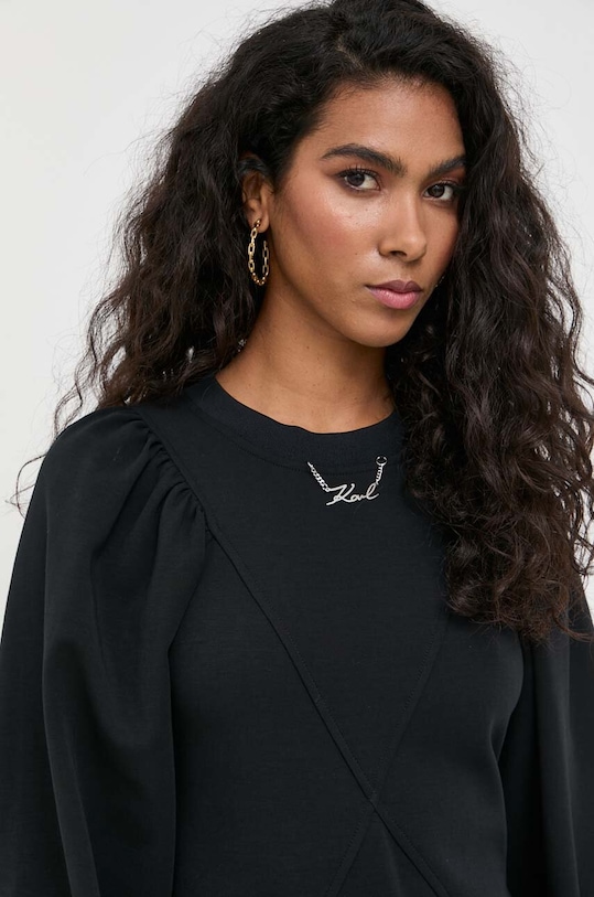 Φόρεμα Karl Lagerfeld μαύρο 236W1352