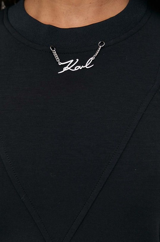 Φόρεμα Karl Lagerfeld 236W1352 μαύρο