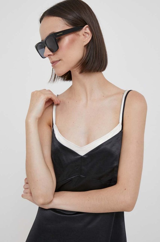 Šaty Calvin Klein Jeans čierna J20J221906