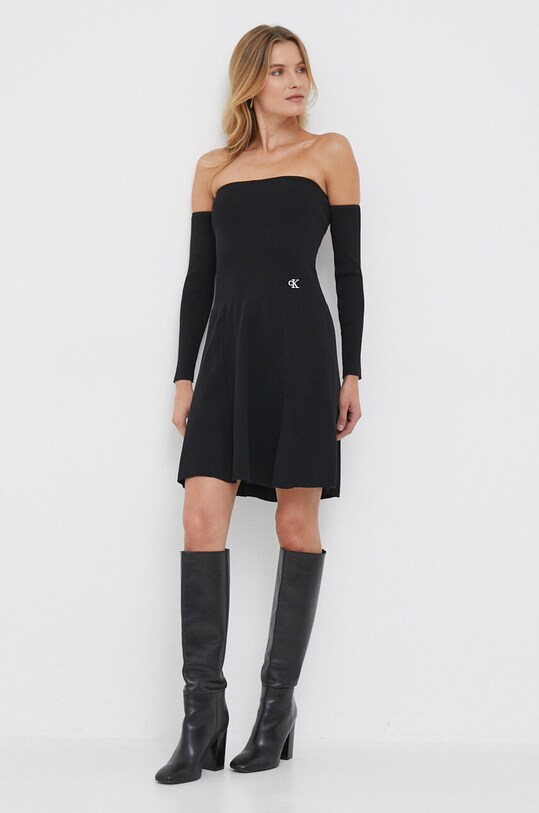 Сукня Calvin Klein Jeans J20J221988 чорний AW23