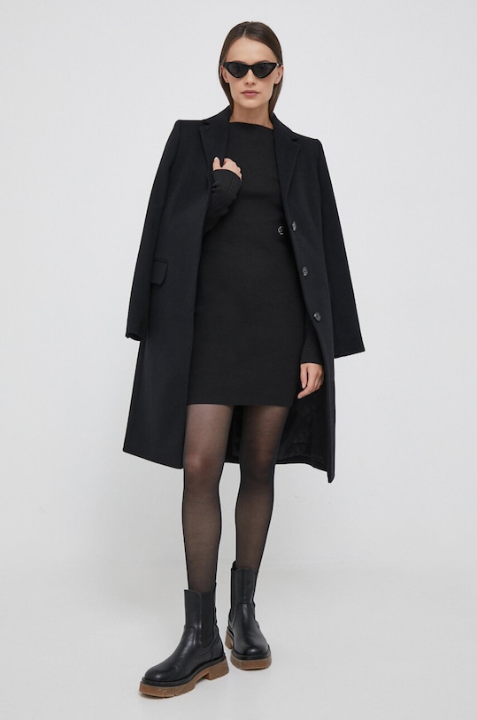 Calvin Klein Jeans ruha J20J222277 fekete AW23