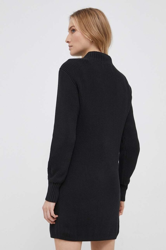 Ρούχα Βαμβακερό φόρεμα Calvin Klein Jeans J20J222294 μαύρο