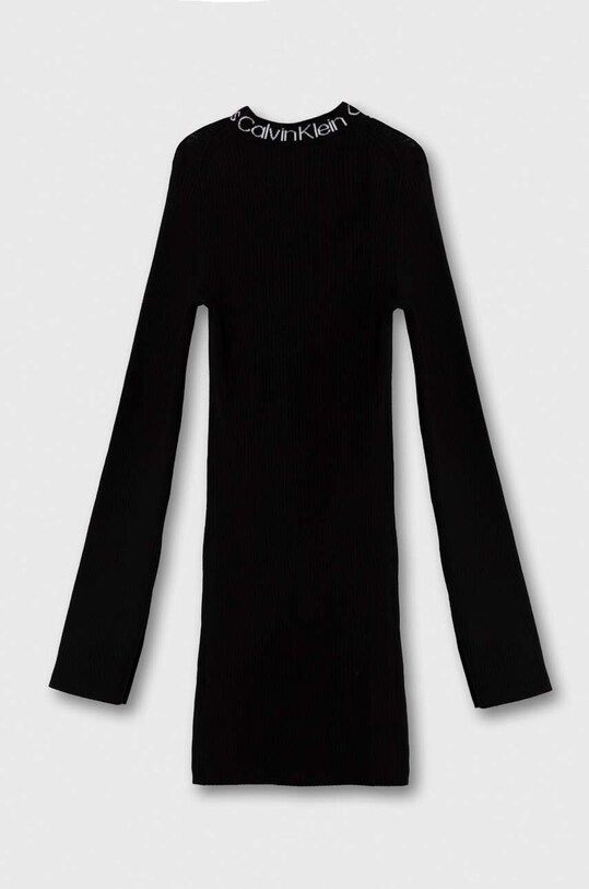 Calvin Klein Jeans sukienka J20J222719 czarny AW23