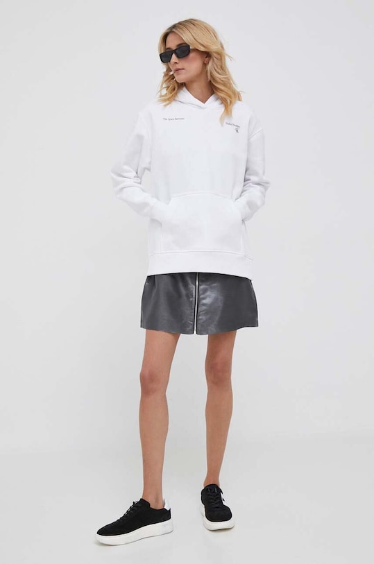 Šaty Calvin Klein Jeans šedá J20J222725