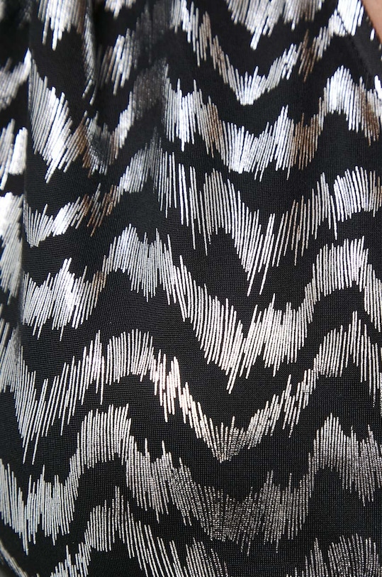 Šaty Morgan RCUBA.F.NOIR/ARGENT čierna