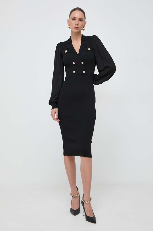 Morgan sukienka casual czarny RMITEL.NOIR