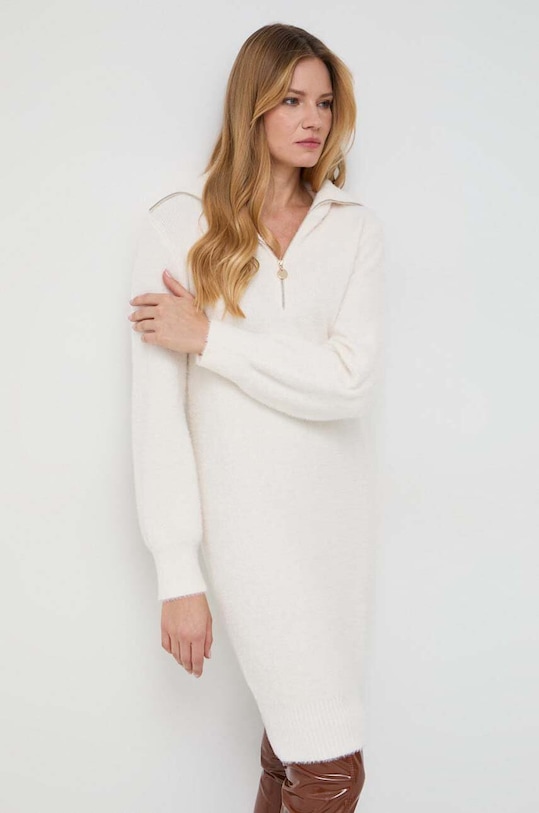 Morgan rochie mini bej RMNOVI.IVOIRE