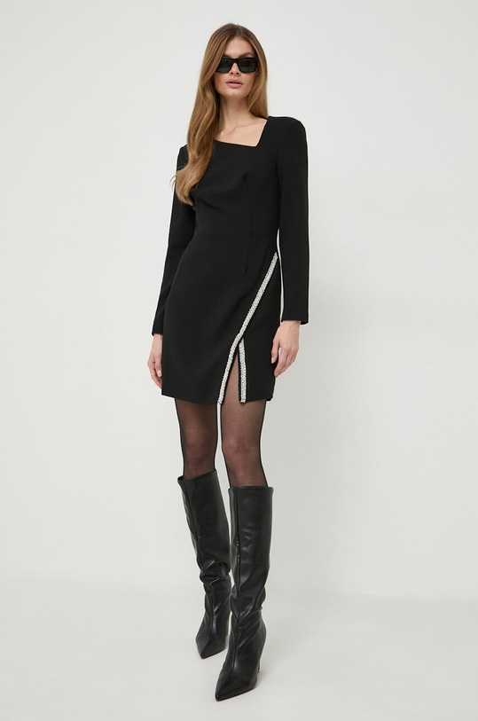 Morgan sukienka RSLITA RSLITA.NOIR czarny AW23