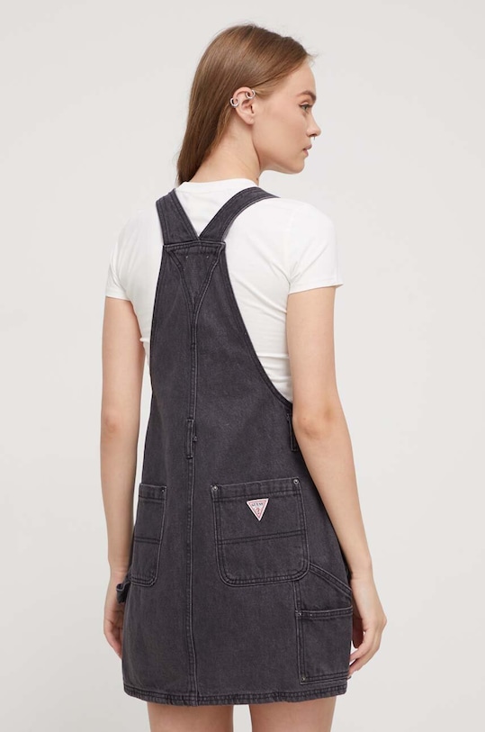 Ρούχα Φόρεμα τζιν Guess Originals W3BG43D4Y50 μαύρο