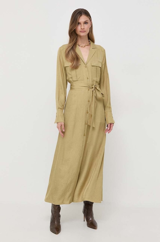 Ivy Oak rochie IO1123F7565 verde AW23