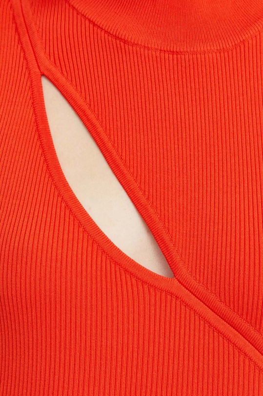 Φόρεμα Morgan RMUAZ.ORANGE πορτοκαλί