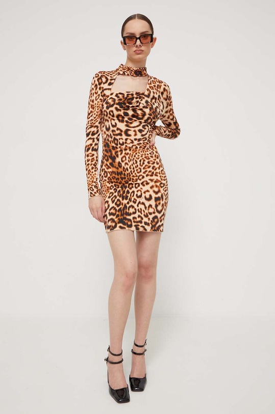 Сукня Rotate довгий бежевий 1112892823