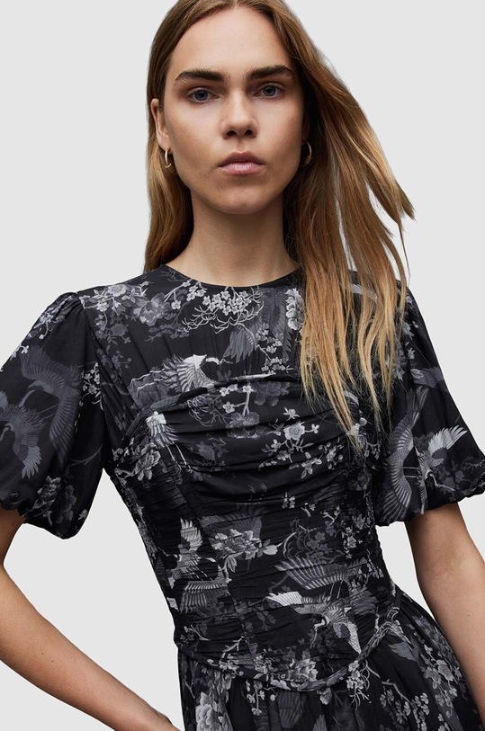 Φόρεμα AllSaints ALI PEGGY DRESS WD001Z μαύρο AW23