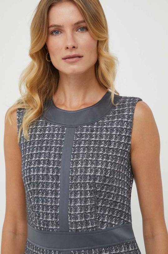 Joop! rochie din amestec de lana gri 30039048