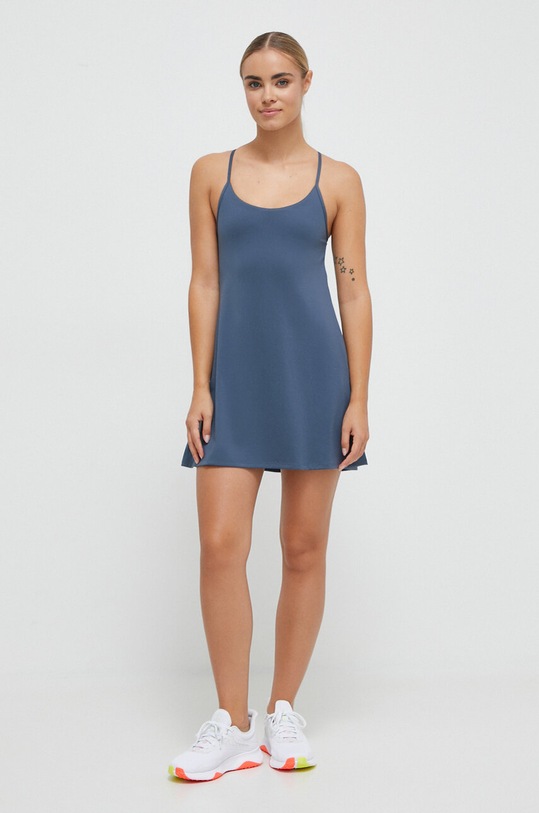 Reebok rochie sport Lux Collection 100035425 albastru AW23