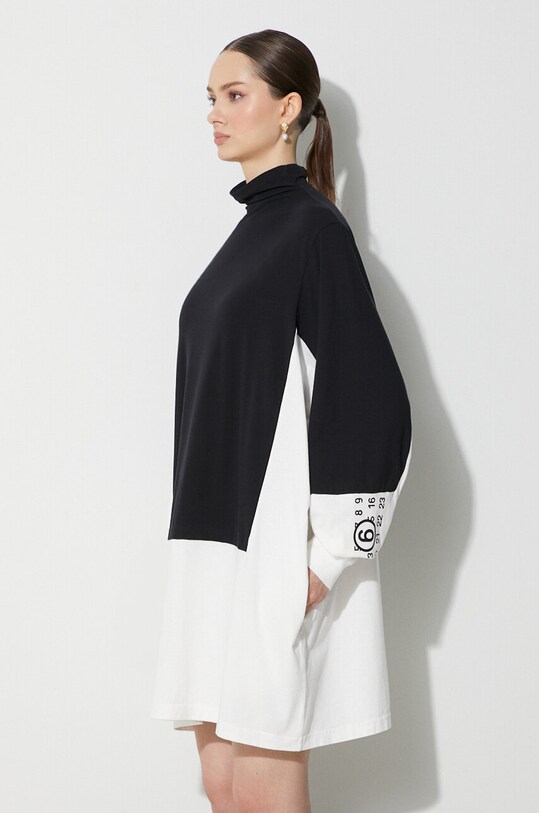 Šaty MM6 Maison Margiela Dress čierna S62CT0244