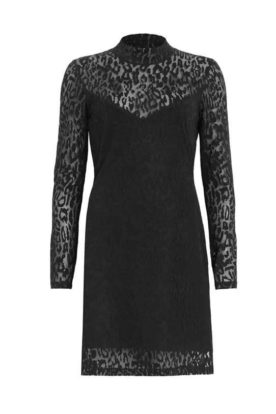 AllSaints rochie HANNA ANITA MINI WD020Z negru