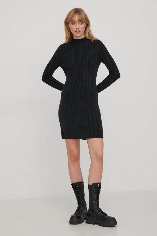 Φόρεμα Abercrombie & Fitch KI159.3433.900 μαύρο AW23