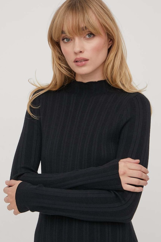 Φόρεμα Abercrombie & Fitch μαύρο KI159.3433.900